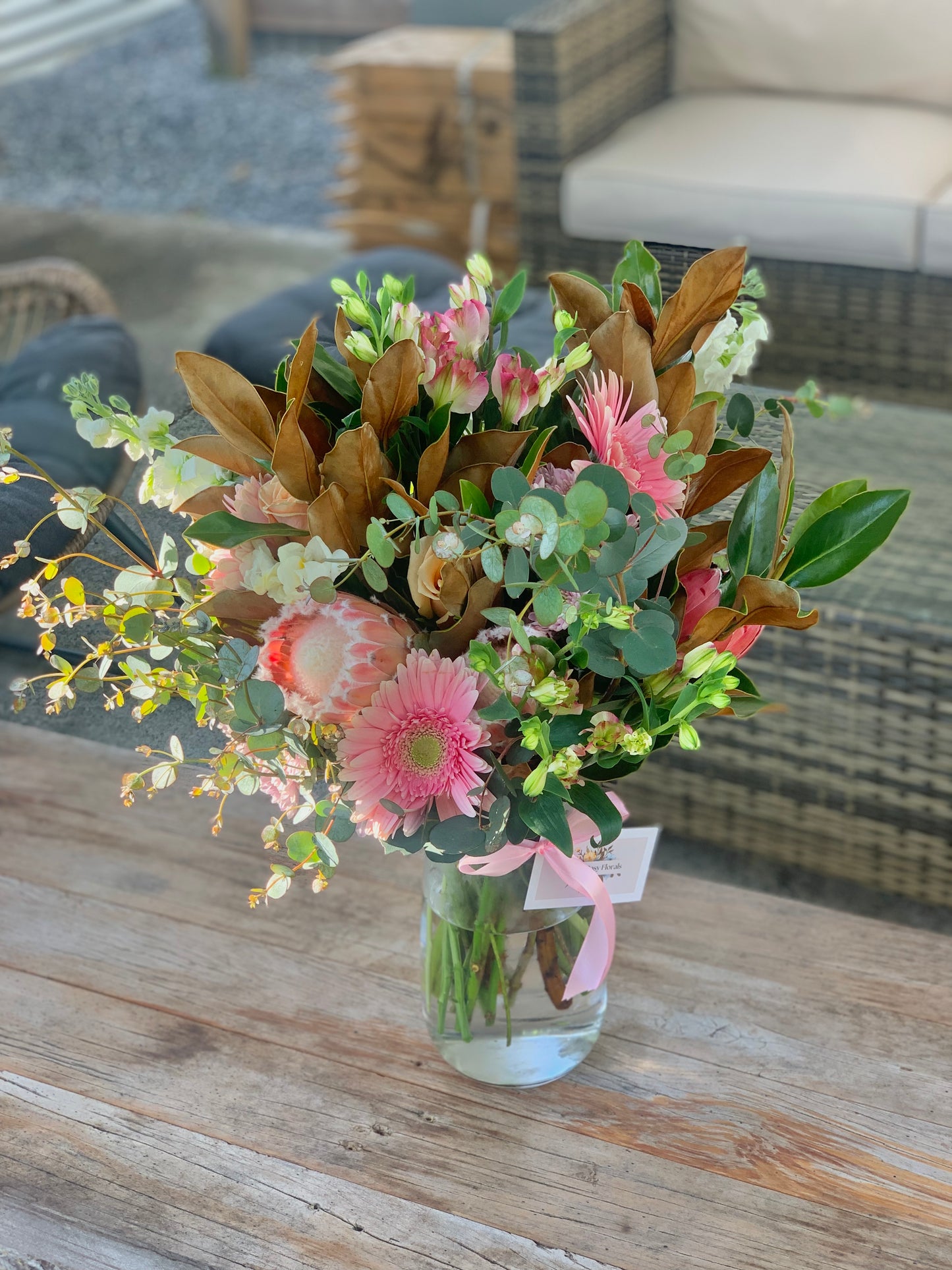 Wild Summer Vase Arrangement