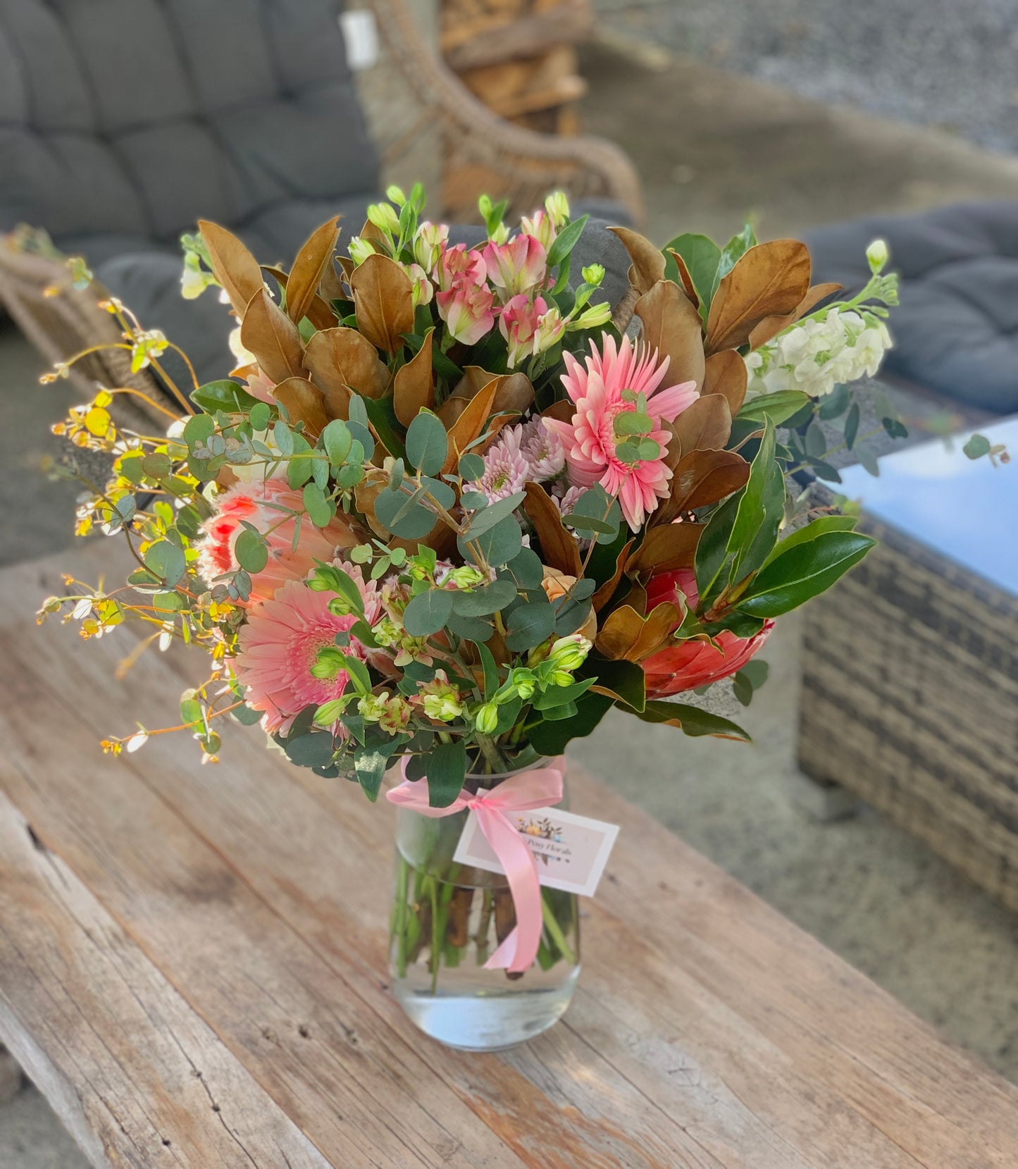 Wild Summer Vase Arrangement
