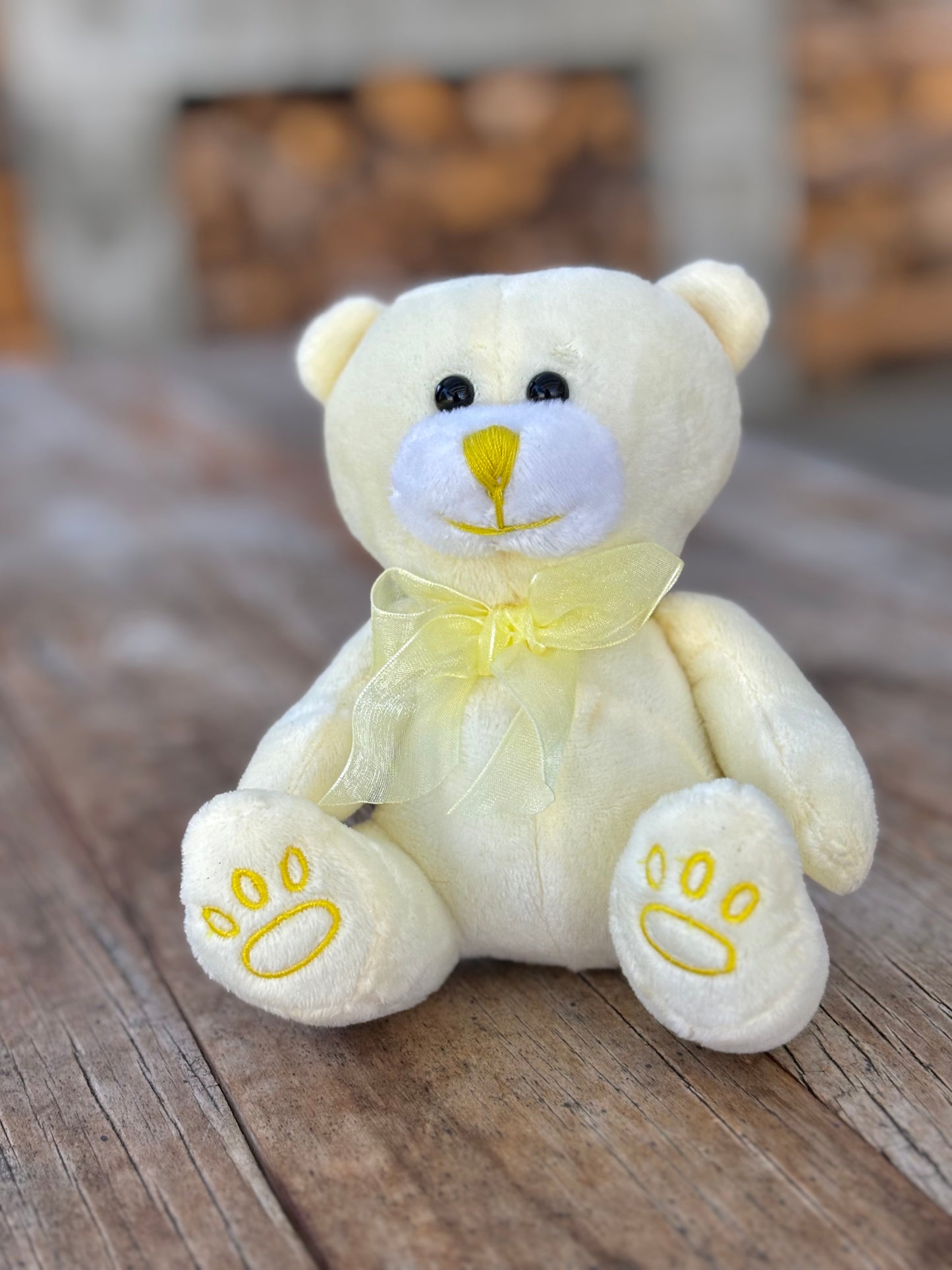 Yellow Plush Teddy Bear