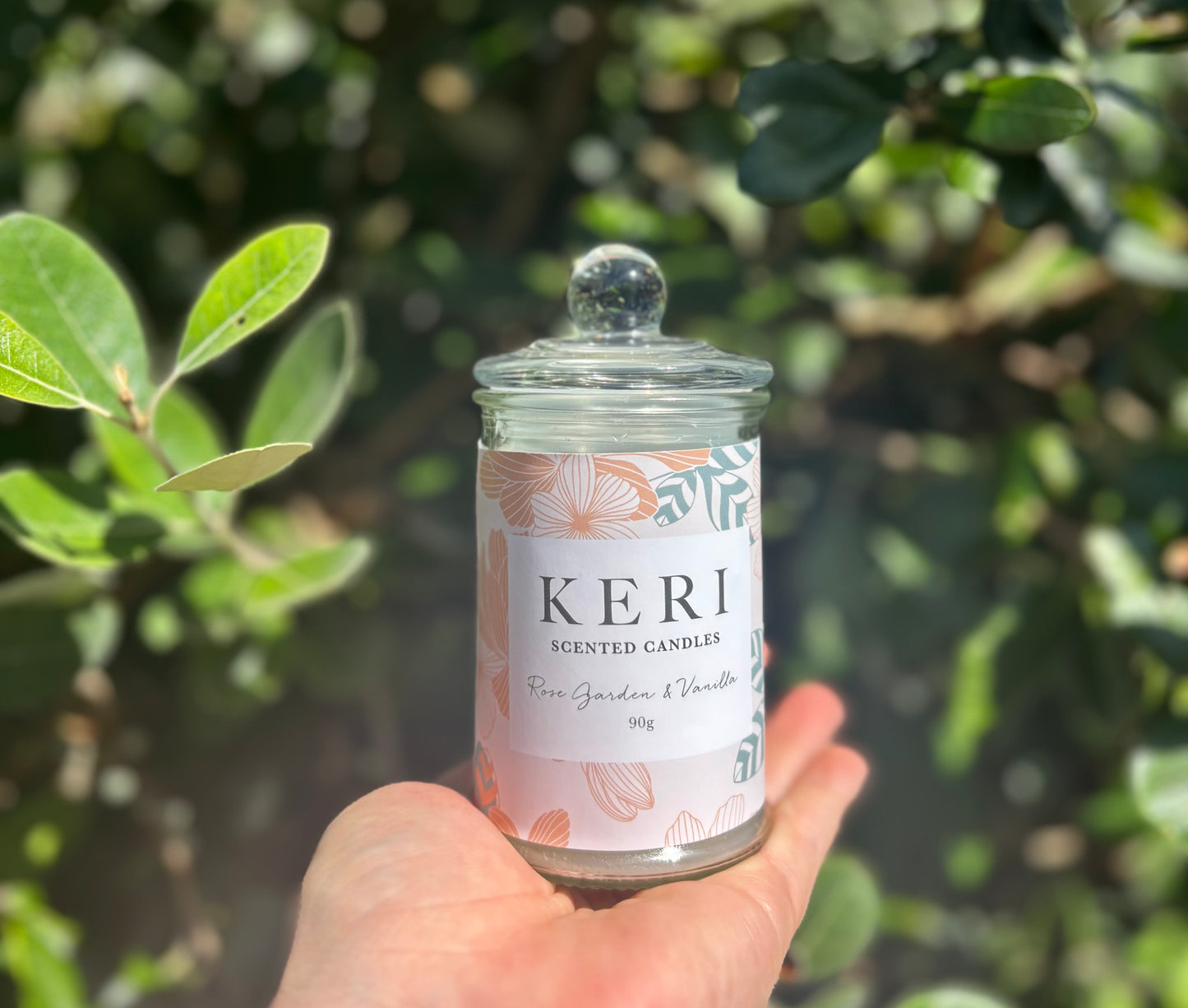 Keri Candle - Rose Garden & Vanilla