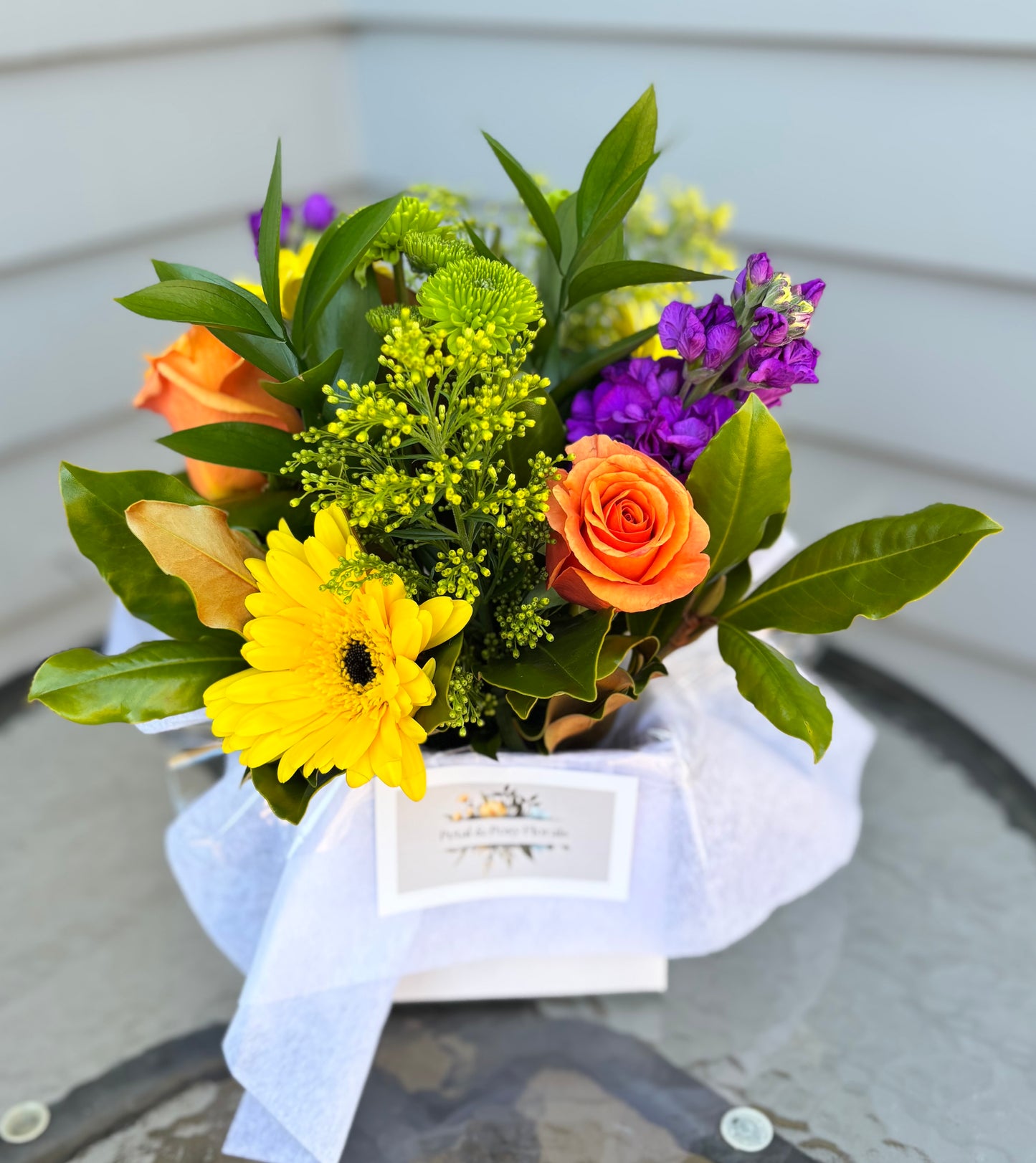 Bright & Bold Posy Box