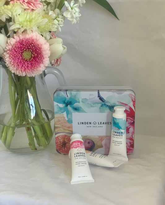 Linden Leaves In Bloom hand cream gift set